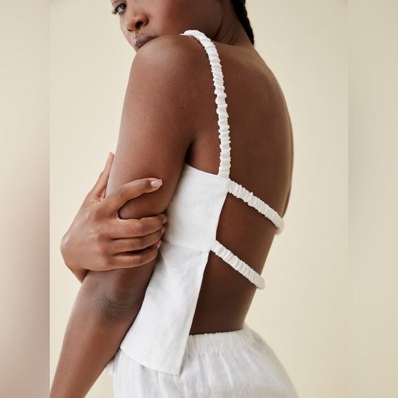 Reformation Rind Linen Top - Picture 2 of 4